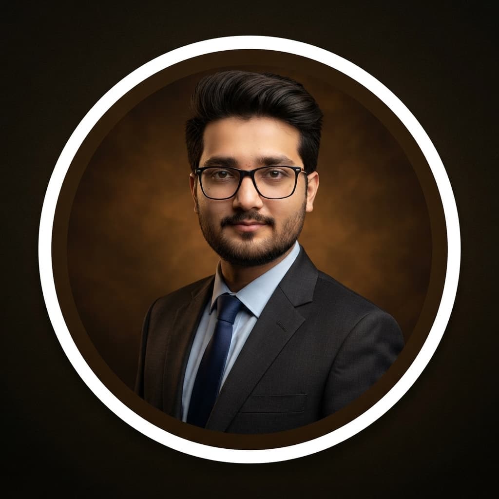 Portrait of Ali Haider, Flutter developer in Mandi Bahauddin, Pakistan
